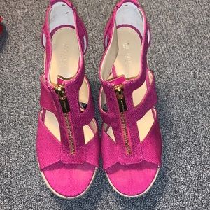 Michael Kors Berkley Wedge Sandals